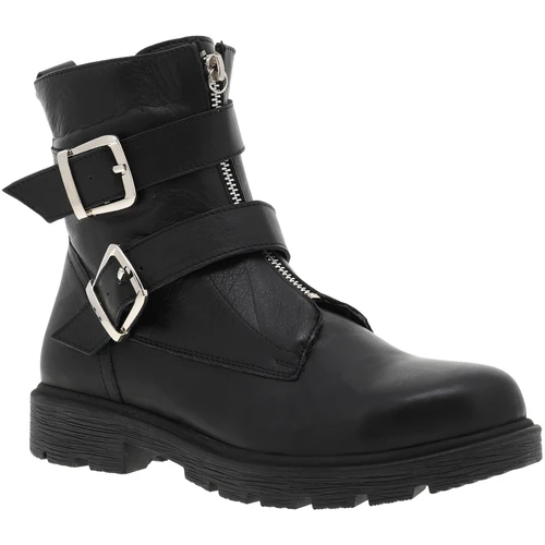 Andrea Conti Boots cuir Couleur Noir 4 Andrea Conti Boots cuir Couleur Noir – Image 2